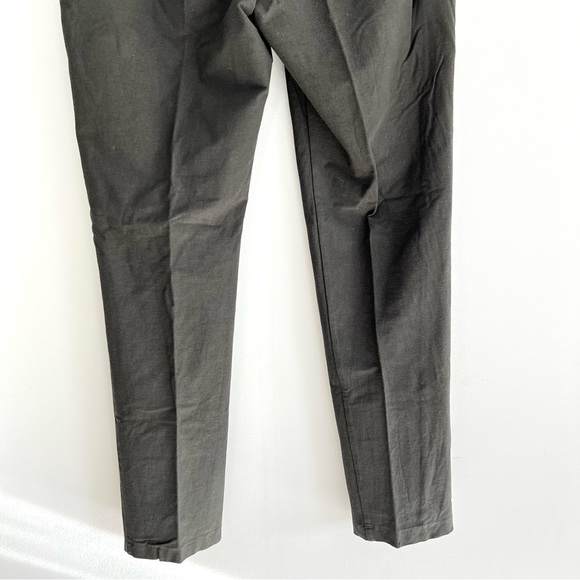 EILEEN FISHER Gray Green Washable Flex Ponte Straight Ankle Length Pants Sz XS - Picture 9 of 15